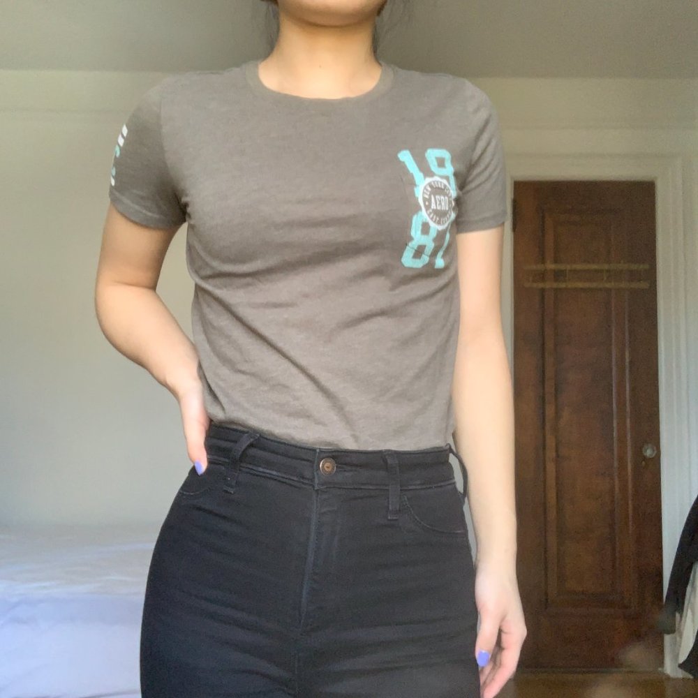 Aeropostale Green T-Shirt